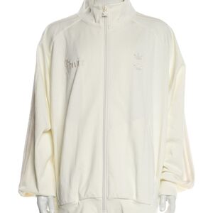 Willy Chavarria Cream Bomber Jacket
